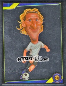 Sticker Diego Forlan - Berlin Clasificatorias Mundial 2014 n. 154 - Editorial Berlin