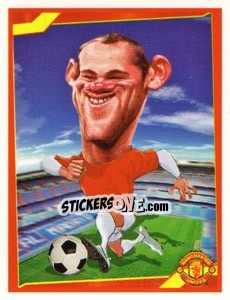 Sticker Wayne Rooney - Berlin Clasificatorias Mundial 2014 n. 159 - Editorial Berlin