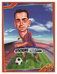 Sticker Xavi Hernandez - Berlin Clasificatorias Mundial 2014 n. 161 - Editorial Berlin