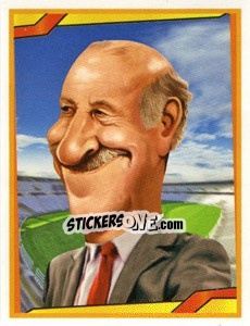 Sticker Vicente del Bosque - Berlin Clasificatorias Mundial 2014 n. 168 - Editorial Berlin