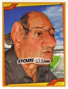 Sticker Sergio Markarian - Berlin Clasificatorias Mundial 2014 n. 170 - Editorial Berlin