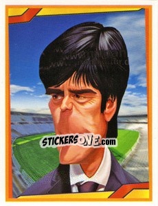 Sticker Joachim Low - Berlin Clasificatorias Mundial 2014 n. 172 - Editorial Berlin