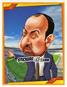 Sticker Rafael Benitez - Berlin Clasificatorias Mundial 2014 n. 174 - Editorial Berlin