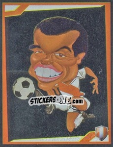 Sticker Nene - Berlin Clasificatorias Mundial 2014 n. 187 - Editorial Berlin
