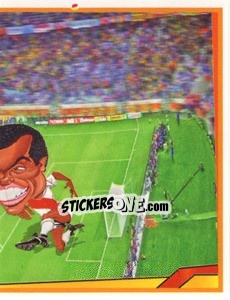 Sticker Leyendas vs Leyendas - Berlin Clasificatorias Mundial 2014 n. 198 - Editorial Berlin