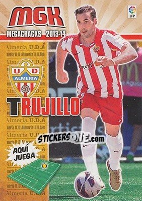 Sticker Trujillo - Liga BBVA 2013-2014. Megacracks n. 5 - Panini