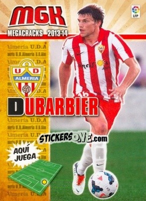Sticker Dubarbier - Liga BBVA 2013-2014. Megacracks - Panini