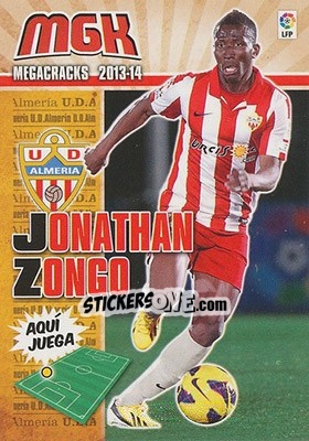 Sticker Jonathan Zongo - Liga BBVA 2013-2014. Megacracks - Panini