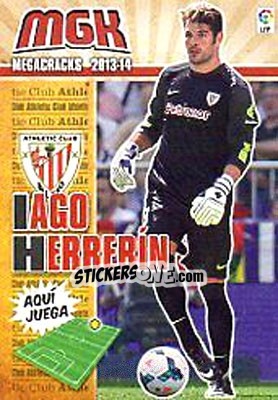 Cromo Iago Herrerin - Liga BBVA 2013-2014. Megacracks - Panini