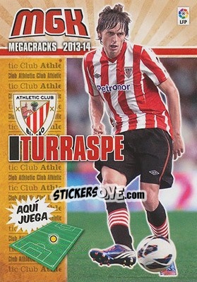 Sticker Iturraspe - Liga BBVA 2013-2014. Megacracks n. 28 - Panini