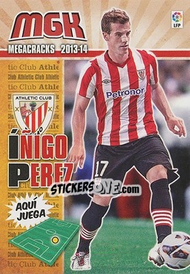 Sticker Iñigo Pérez - Liga BBVA 2013-2014. Megacracks - Panini