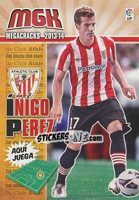 Sticker Iñigo Pérez - Liga BBVA 2013-2014. Megacracks n. 29 - Panini