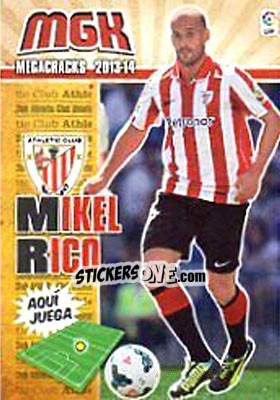 Sticker Mikel Rico - Liga BBVA 2013-2014. Megacracks n. 32bis - Panini