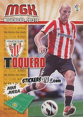 Cromo Toquero - Liga BBVA 2013-2014. Megacracks - Panini