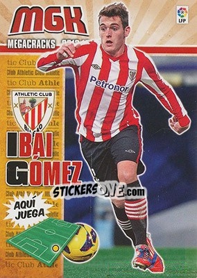 Sticker Ibai Gómez - Liga BBVA 2013-2014. Megacracks n. 35 - Panini
