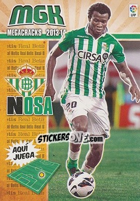 Figurina Nosa - Liga BBVA 2013-2014. Megacracks - Panini