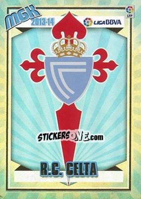 Sticker Escudo - Liga BBVA 2013-2014. Megacracks - Panini