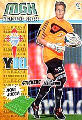 Cromo Yoel - Liga BBVA 2013-2014. Megacracks - Panini