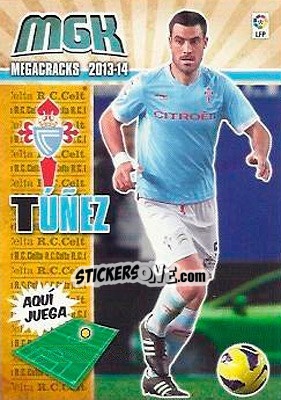 Figurina Tuñez - Liga BBVA 2013-2014. Megacracks - Panini