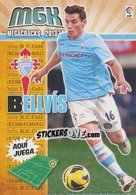 Cromo Bellvís - Liga BBVA 2013-2014. Megacracks - Panini