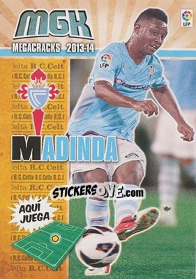 Sticker Madinda - Liga BBVA 2013-2014. Megacracks n. 102 - Panini