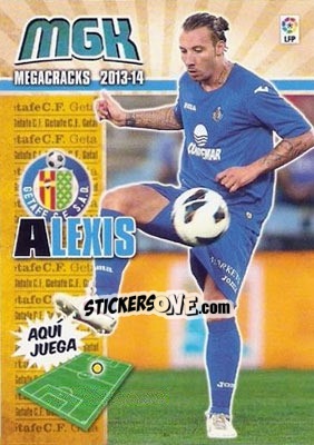 Sticker Alexis - Liga BBVA 2013-2014. Megacracks n. 149bis - Panini