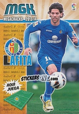 Sticker Lafita - Liga BBVA 2013-2014. Megacracks - Panini