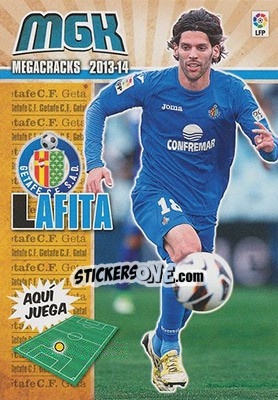 Sticker Lafita - Liga BBVA 2013-2014. Megacracks n. 157 - Panini