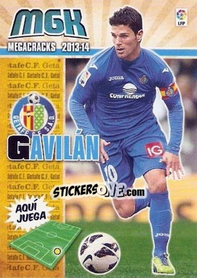 Cromo Gavilán - Liga BBVA 2013-2014. Megacracks - Panini