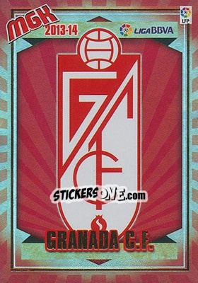Figurina Escudo - Liga BBVA 2013-2014. Megacracks n. 163 - Panini