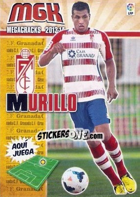 Sticker Murillo - Liga BBVA 2013-2014. Megacracks n. 167bis - Panini