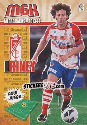 Sticker Iriney - Liga BBVA 2013-2014. Megacracks - Panini