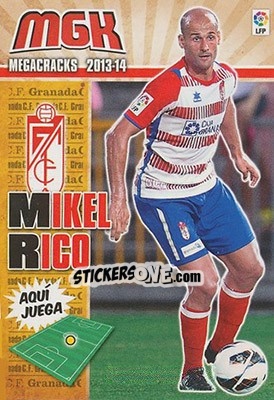Sticker Mikel Rico - Liga BBVA 2013-2014. Megacracks n. 172 - Panini