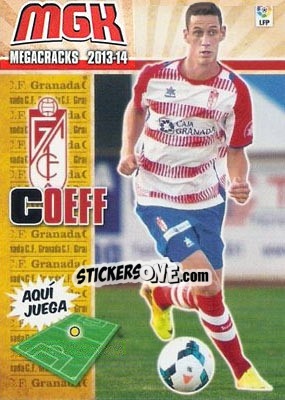 Sticker Coeff - Liga BBVA 2013-2014. Megacracks - Panini