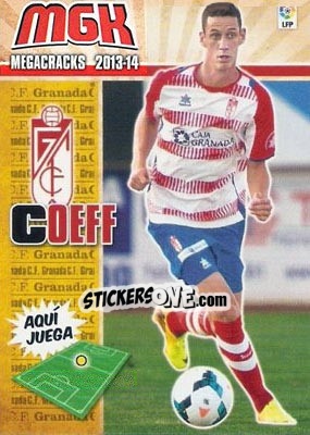 Cromo Coeff - Liga BBVA 2013-2014. Megacracks - Panini