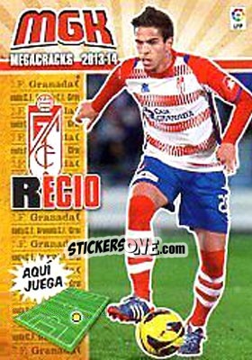 Sticker Recio - Liga BBVA 2013-2014. Megacracks n. 177bis - Panini