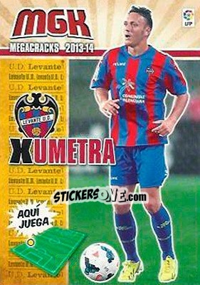 Figurina Xumetra - Liga BBVA 2013-2014. Megacracks n. 194 - Panini