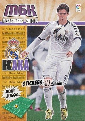 Cromo Kaká - Liga BBVA 2013-2014. Megacracks - Panini