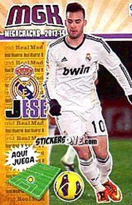 Sticker Jese - Liga BBVA 2013-2014. Megacracks n. 213bis - Panini