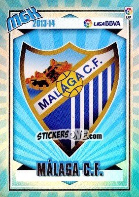 Sticker Escudo - Liga BBVA 2013-2014. Megacracks n. 217 - Panini