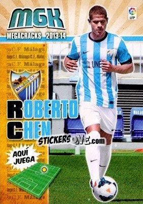 Sticker Roberto Chen - Liga BBVA 2013-2014. Megacracks n. 220bis - Panini