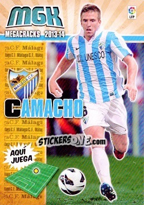 Sticker Camacho - Liga BBVA 2013-2014. Megacracks n. 225 - Panini