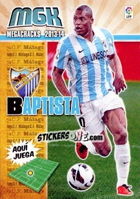 Sticker Baptista - Liga BBVA 2013-2014. Megacracks - Panini