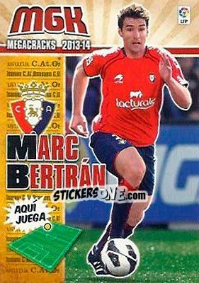Sticker Marc Bertrán - Liga BBVA 2013-2014. Megacracks - Panini
