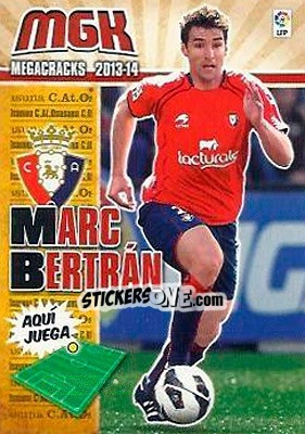 Sticker Marc Bertrán - Liga BBVA 2013-2014. Megacracks n. 237 - Panini