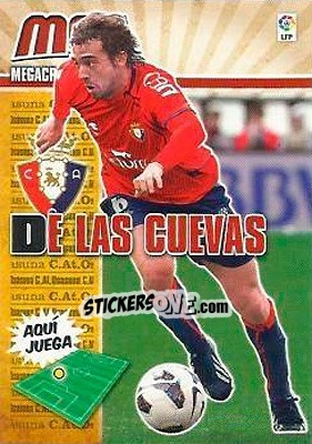 Sticker De las Cuevas - Liga BBVA 2013-2014. Megacracks n. 249 - Panini