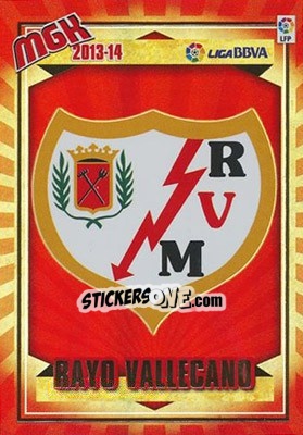 Sticker Escudo - Liga BBVA 2013-2014. Megacracks n. 253 - Panini