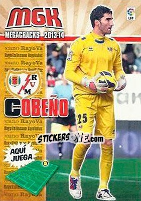 Cromo Cobeño - Liga BBVA 2013-2014. Megacracks - Panini