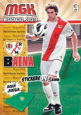 Sticker Baena - Liga BBVA 2013-2014. Megacracks n. 266 - Panini