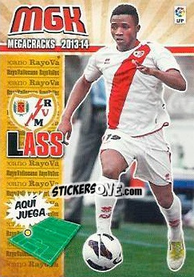 Sticker Lass - Liga BBVA 2013-2014. Megacracks - Panini
